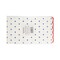 Blue Stars Scallop Napkins Red, White & Blue Holiday & Christmas Party Decor, Patriotic Tableware for BBQs, Memorial Day & Celebrations